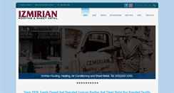 Desktop Screenshot of izmirian.com